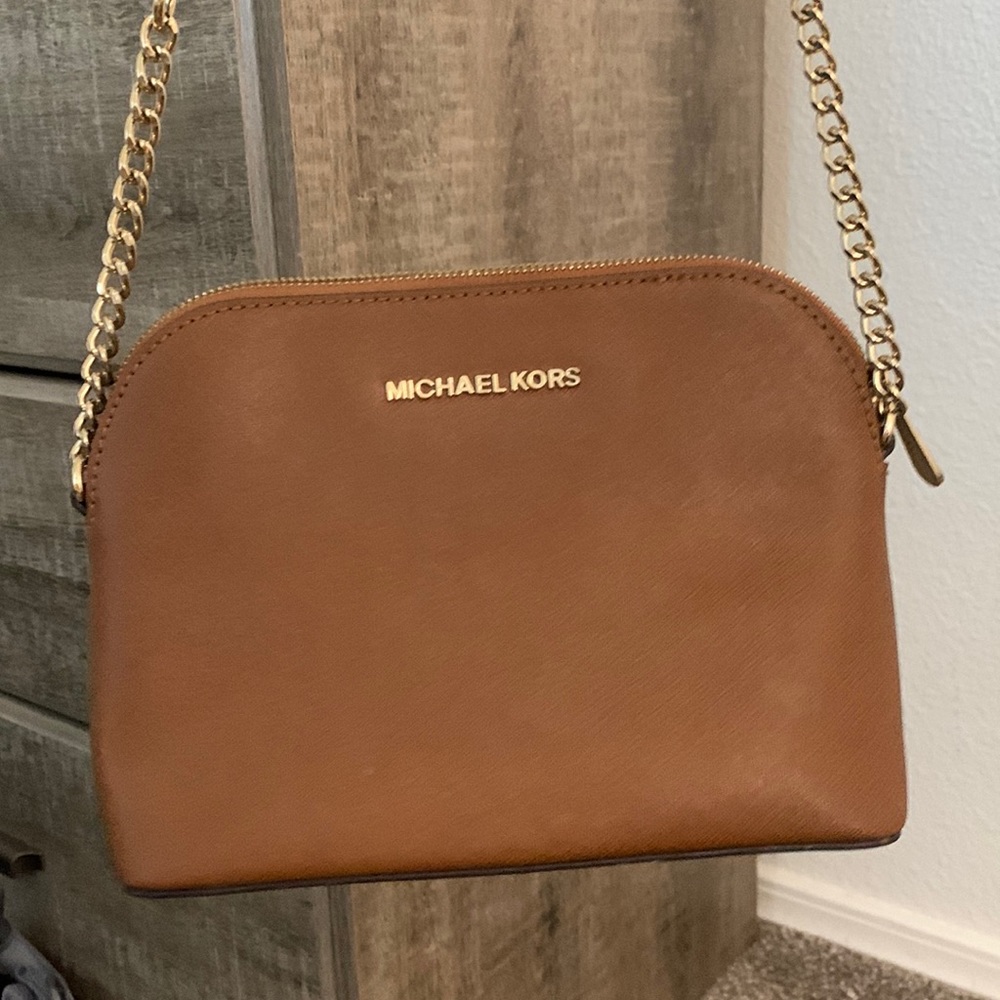 Michael Kors Brown Crossbody Purse